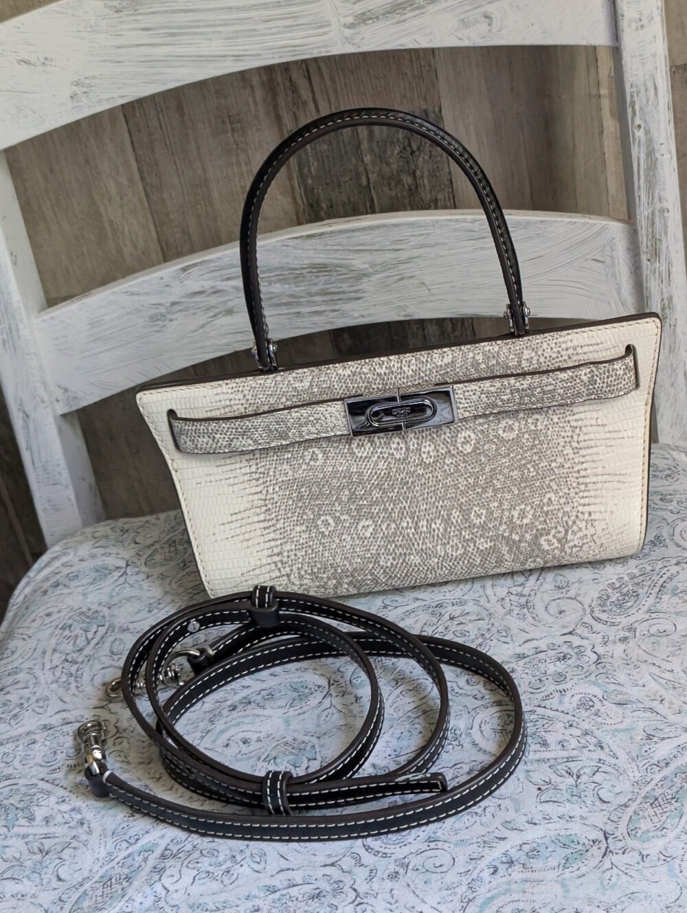 Tory Burch "Cats Eye" Lee Radziwill Handbag